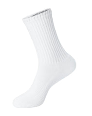Hanes Unisex Plain White Socks Pack, 6 Pairs, Crew Socks