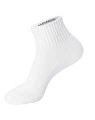 Hanes Unisex Plain White Socks Pack, 6 Pairs, Ankle Socks
