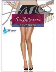 Hanes Silk Reflections Pantyhose with Reinforced Toe