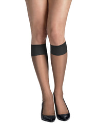 Hanes Silk Reflections Silky Sheer Knee Highs with Reinforced Toe, 2-Pairs