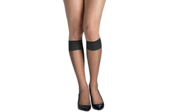 Hanes Silk Reflections Knee Highs, Reinforced Toe, 6-Pack