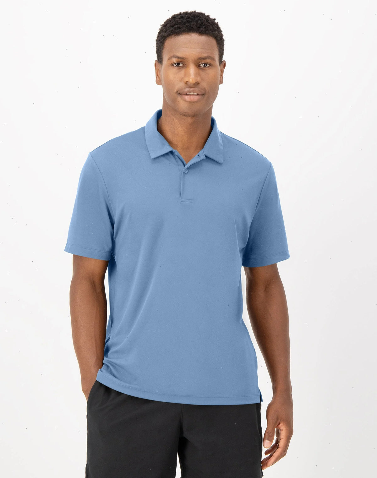 Hanes Moves Men's Short Sleeve Performance Polo