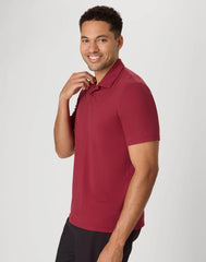 Hanes Moves Men's Short Sleeve Performance Polo