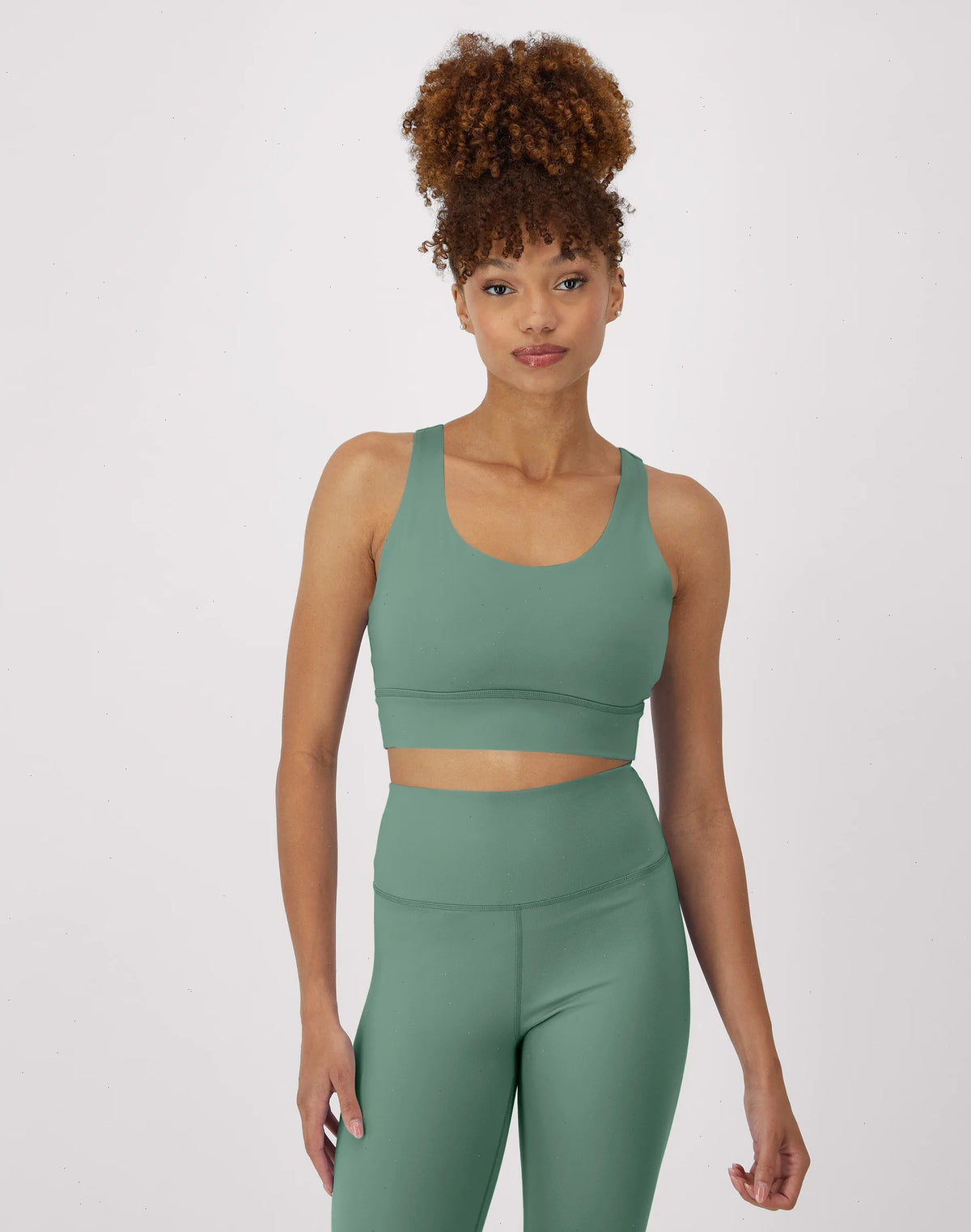 Hanes Moves Women's Crop Sports Bra, Racerback