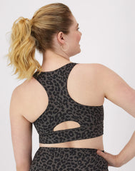 Hanes Moves Women's Crop Sports Bra, Racerback