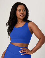 Hanes Moves Women's Crop Sports Bra, Racerback