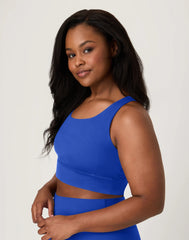 Hanes Moves Women's Crop Sports Bra, Racerback