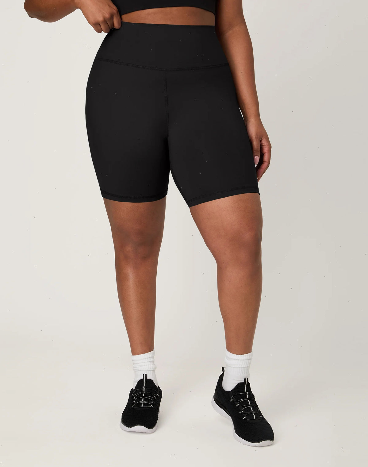 Hanes Moves Women's Bike Shorts with Internal Pocket, 7.25"