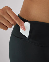 Hanes Moves Women's 7/8 Leggings with Internal Pocket, 25"