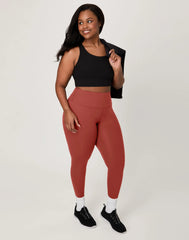 Hanes Moves Women's 7/8 Leggings with Internal Pocket, 25"