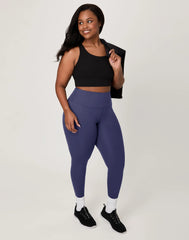 Hanes Moves Women's 7/8 Leggings with Internal Pocket, 25"