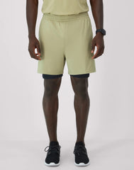 Hanes Moves Men's 2-in-1 Gym Shorts, 5" Inseam