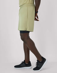 Hanes Moves Men's 2-in-1 Gym Shorts, 5" Inseam