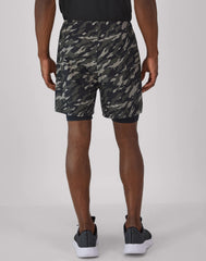 Hanes Moves Men's 2-in-1 Gym Shorts, 5" Inseam