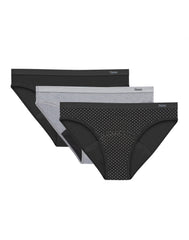 Hanes Comfort, Period. Bikini Period Underwear, Super Leaks, 3-Pack