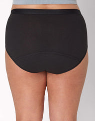 Hanes Just My Size Comfort, Period. Brief Period Underwear, Super Leaks, 2-Pack (PLUS SIZES)