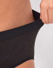 Hanes Just My Size Comfort, Period. Brief Period Underwear, Super Leaks, 2-Pack (PLUS SIZES)