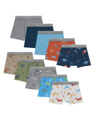 Hanes Toddler Boys' Underwear Boxer Brief, 10-Pack, Cotton, Days of the Week