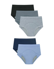 Hanes Heavy Potty Trainer Underwear Brief, 5 Pairs, Toddler Boys' Absorbent Training Underwear