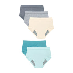 Hanes Confident Nights Toddler Boys' Heavy Potty Trainer Underwear Brief, 5-Pack, Absorbent Training Underwear