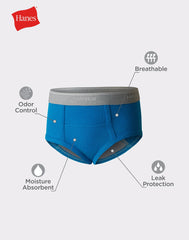 Hanes Toddler Boys' Potty Trainer Brief Underwear, 6-Pack