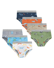 Hanes Toddler Boys' Underwear Brief Potty Trainers, 7-Pack, Light Leaks, Moisture Absorbent, Days of the Week