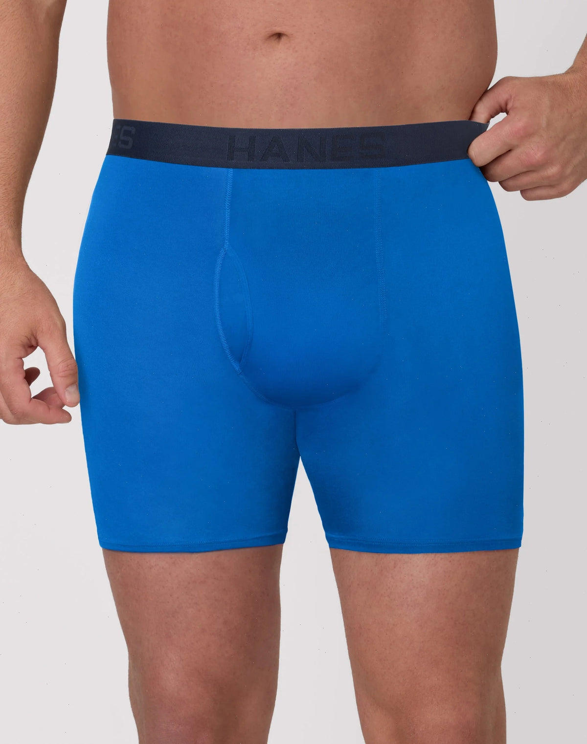 Hanes Men's Underwear Boxer Briefs, 3-Pack, Big Man Ultimate Sport (Big &amp; Tall)