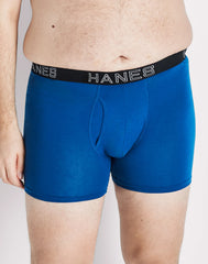 Hanes Ultimate Total Support Pouch Big Men’s Boxer Brief Underwear, Assorted, 3-Pack (Big &amp; Tall Sizes)