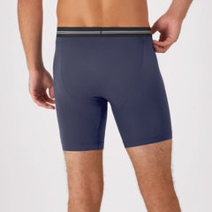 Hanes Perfect Flex Men's Boxer Brief Underwear, Lightweight &amp; Breathable, Navy, 1-Pack