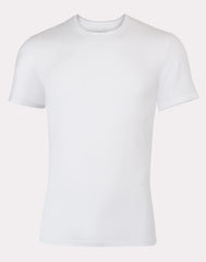 Hanes Perfect Flex Men's Tee, White Crewneck Undershirt, 1-Pack