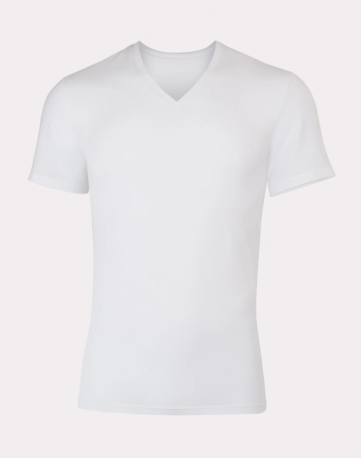 Hanes Perfect Flex Men's Tee, White V-Neck Undershirt, 1-Pack