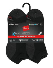 Hanes Ultimate Men's Ultra Cushion Low Cut Socks, 6-Pairs