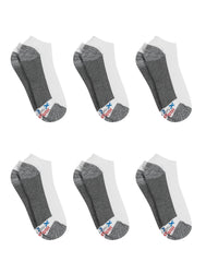 Hanes Ultimate Men's Ultra Cushion Low Cut Socks, 6-Pairs
