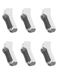 Hanes Ultimate Men's Ultra Cushion Ankle Socks, 6-Pairs
