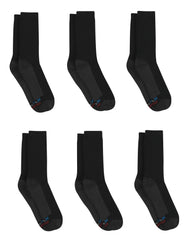Hanes Ultimate Men's Ultra Cushion Crew Socks, 6-Pairs