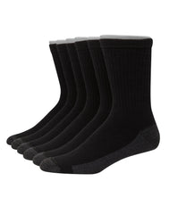 Hanes Ultimate Men's Ultra Cushion Crew Socks, 6-Pairs