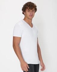 Hanes Moves Ultimate Men's Breathable V-neck T-Shirt, X-Temp, White, 3-Pack