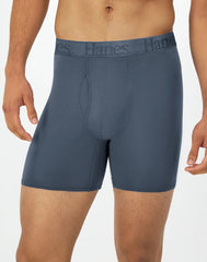 Hanes Originals Ultimate Men's SuperSoft Boxer Brief Underwear, Assorted, 3-Pack