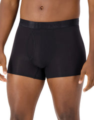 Hanes Originals Ultimate Men's SuperSoft Trunk Underwear, Black, 3-Pack