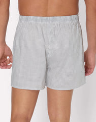 Hanes Originals Ultimate Men's Cotton Stretch Woven Boxer Underwear, Plaids/Prints, 3-Pack