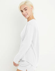 Hanes Originals Tri-Blend Women's Long Sleeve T-Shirt, Relaxed Fit