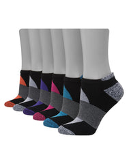 Hanes Women's Performance Heel Shield Socks, Cushioned, 6-Pairs
