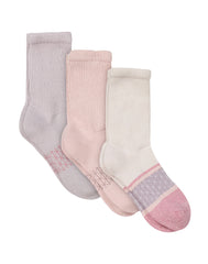 Hanes Absolute Wellness Women's Crew Socks Pack, 3-Pack, Non-Binding