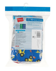 Hanes Toddler Boys' Boxer Brief Underwear, 10-Pack